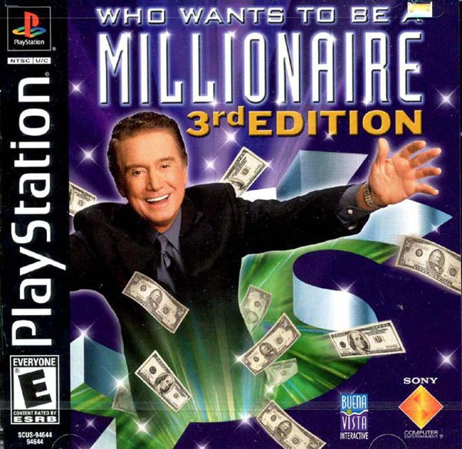 Portada de Who Wants To Be A Millionaire 3rd Edition · NTSC USA