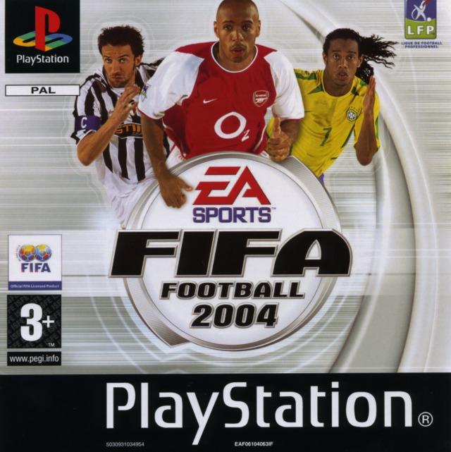 Portada de FIFA Football 2004 · PAL Francia
