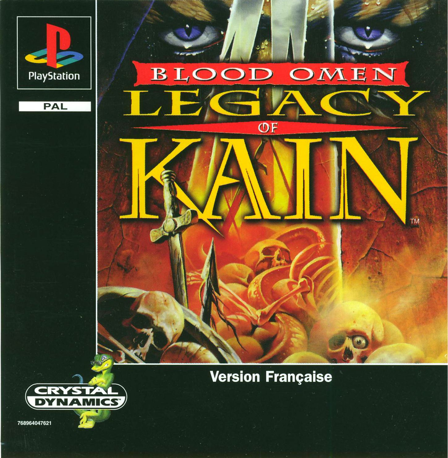 Portada de Blood Omen - Legacy of Kain · PAL Francia
