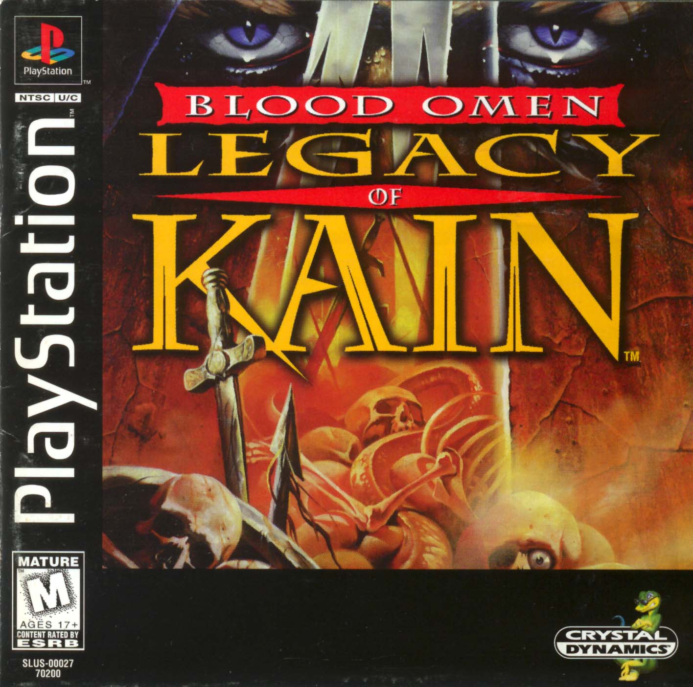 Portada de Blood Omen: Legacy of Kain · NTSC USA