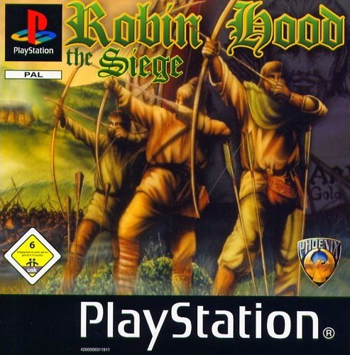 Portada de Robin Hood The Siege Estándar para PS1 (Europa)