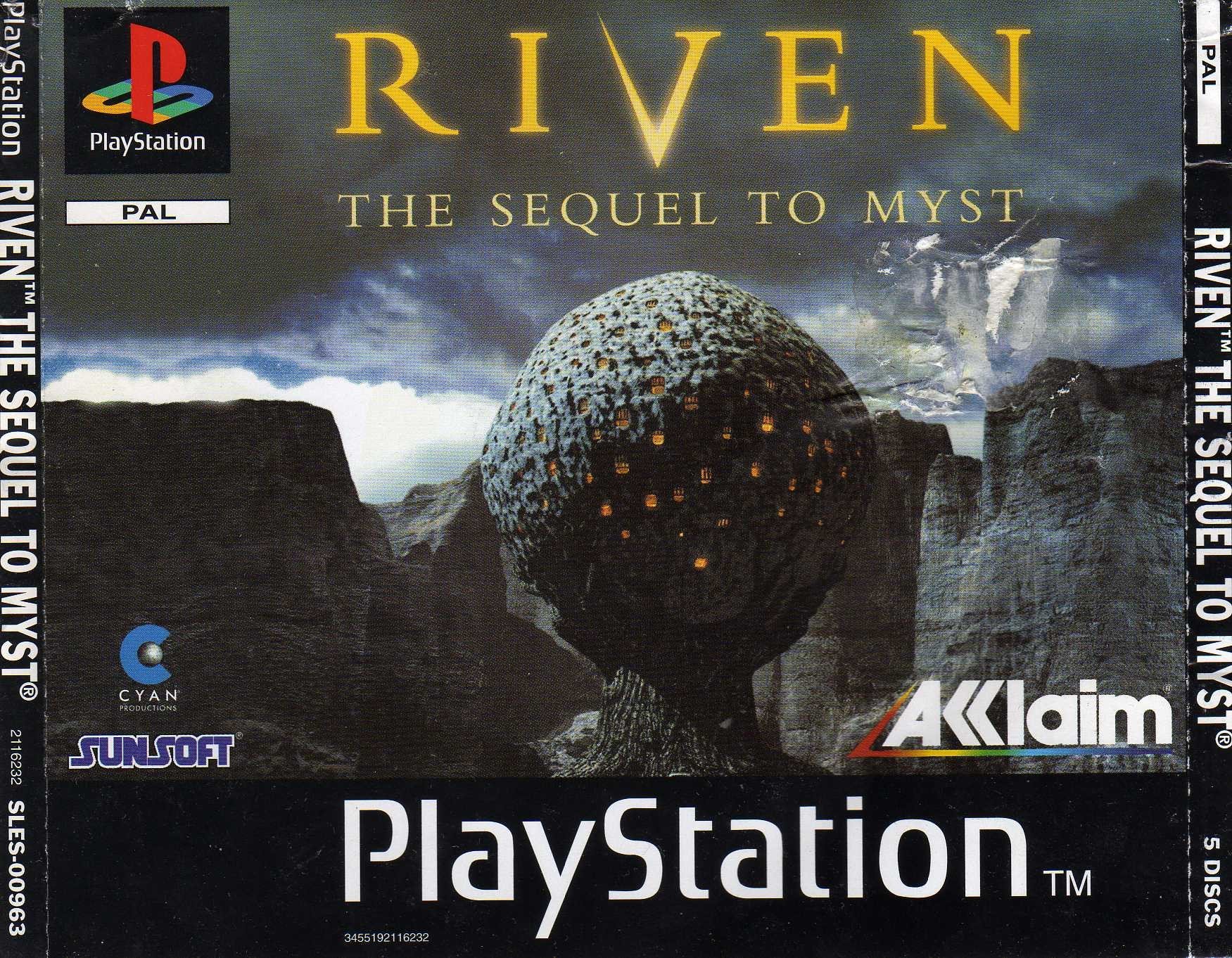 Riven The Sequel to Myst