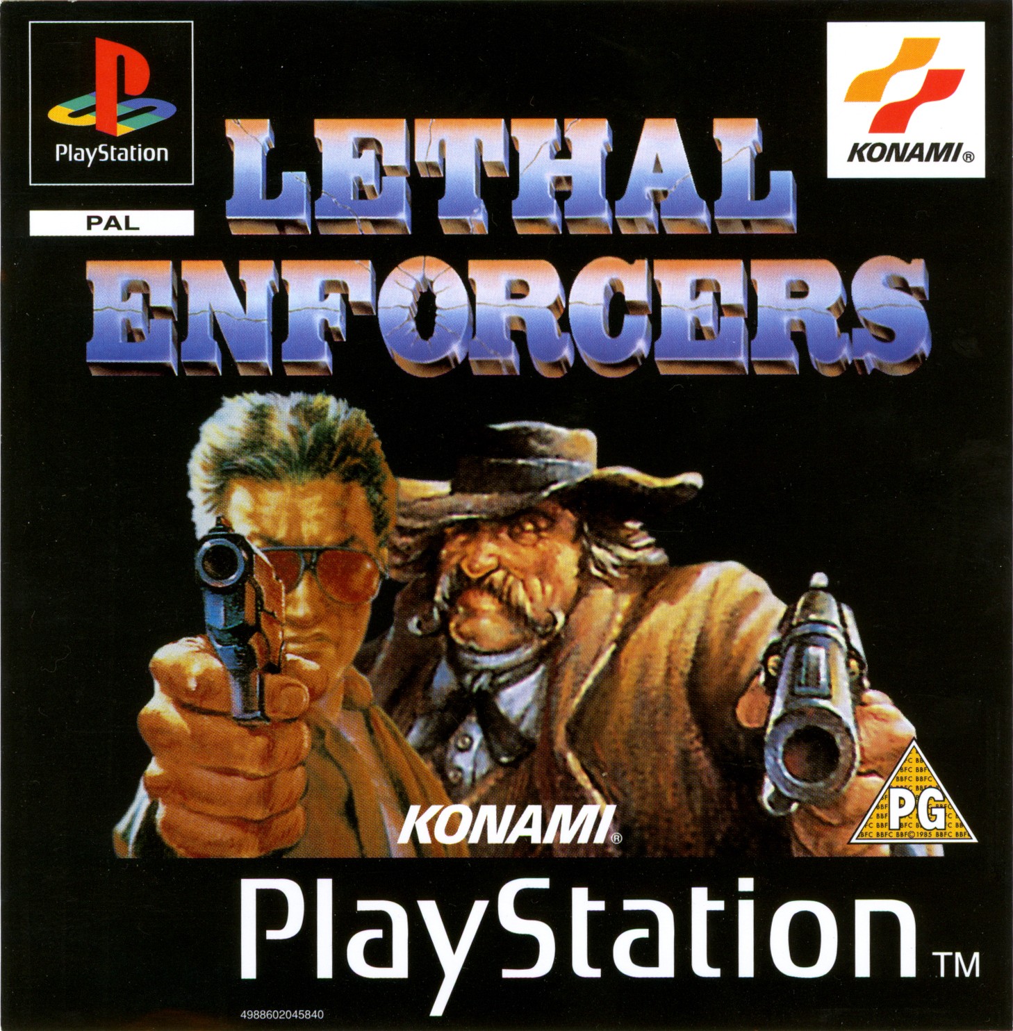 Portada de Lethal Enforcers · PAL Europa
