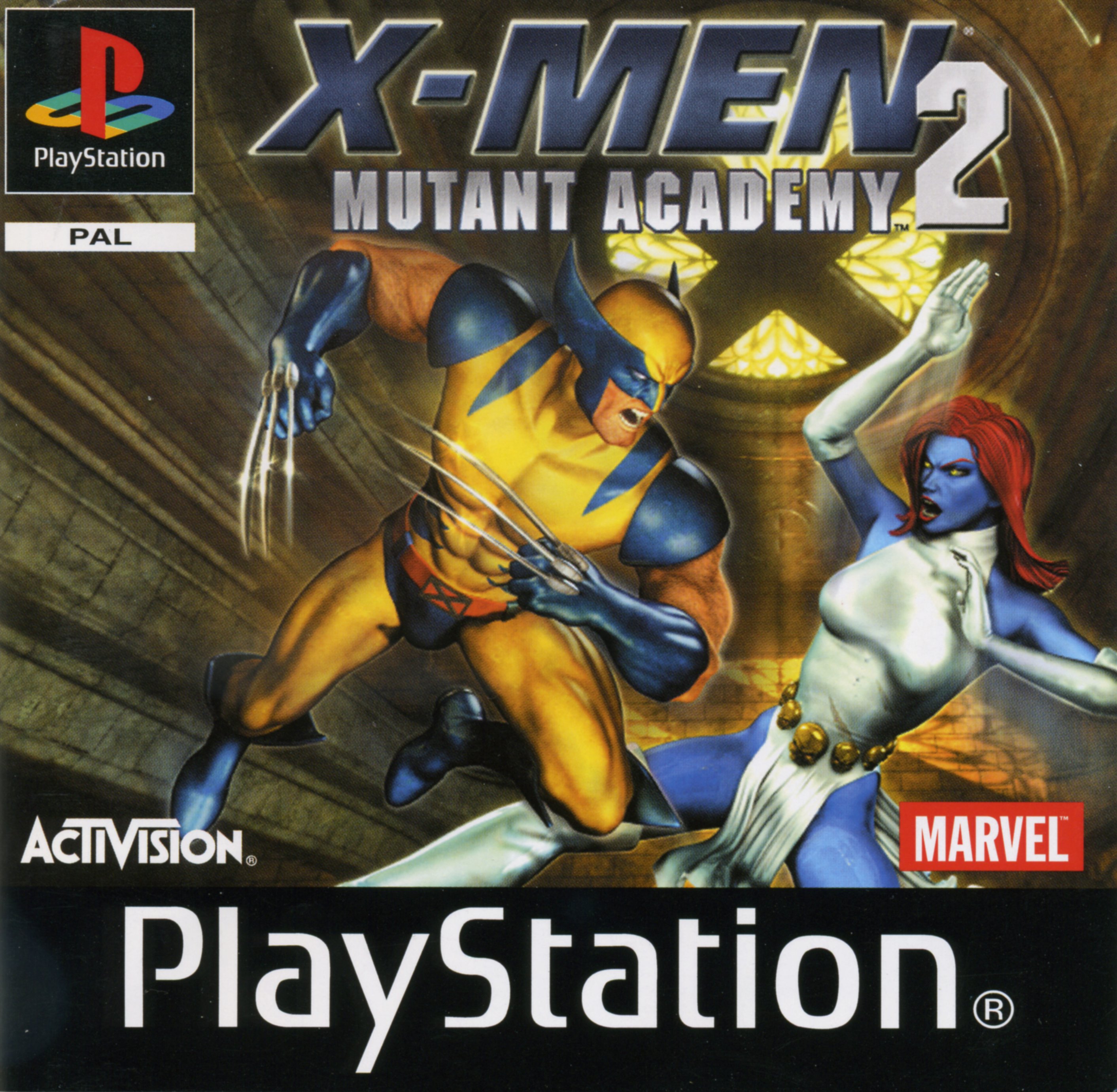 Portada de X-Men Mutant Academy 2 · PAL Europa
