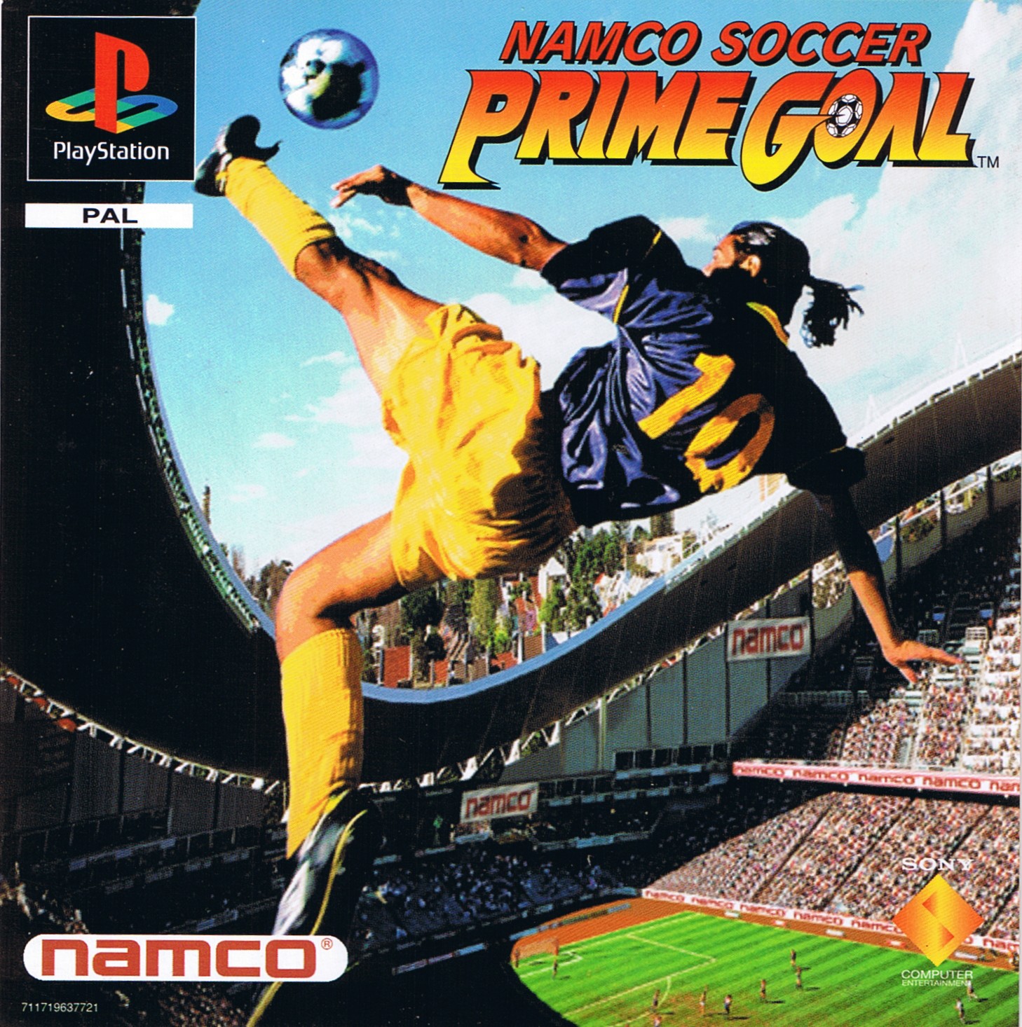 Portada de Namco Soccer Prime Goal · PAL Europa