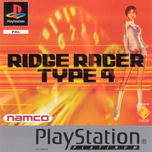 Portada · Platinum de Ridge Racer Type 4 · EU