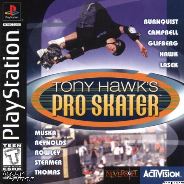 Portada de Tony Hawk's Pro Skater · NTSC USA