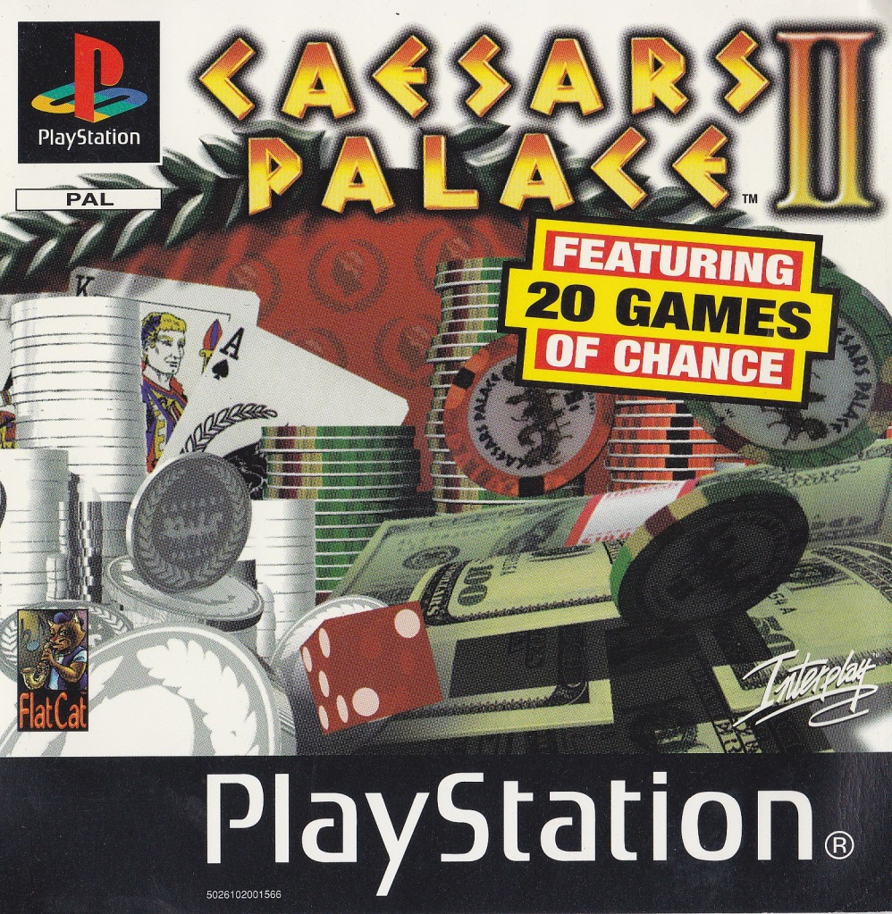 Portada de Caesar's Palace II · PAL Europa