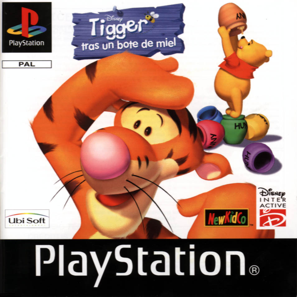 Disney's Tigger tras un bote de miel