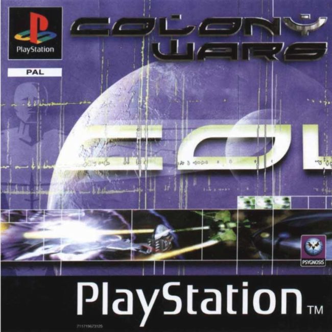 Portada de Colony Wars · PAL Europa