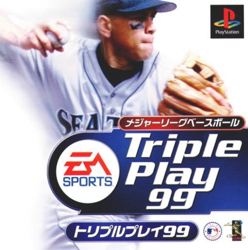 Portada de Triple Play '99 Estándar para PS1 (JP)