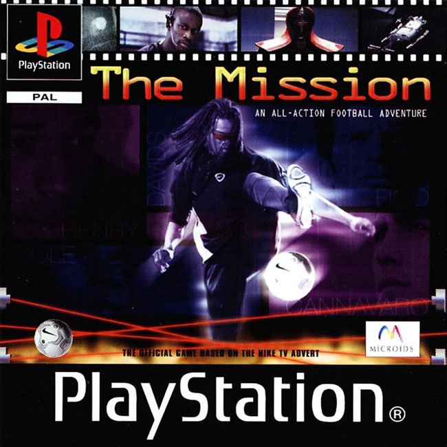 Portada de The Mission Estándar para PS1 (Europa)