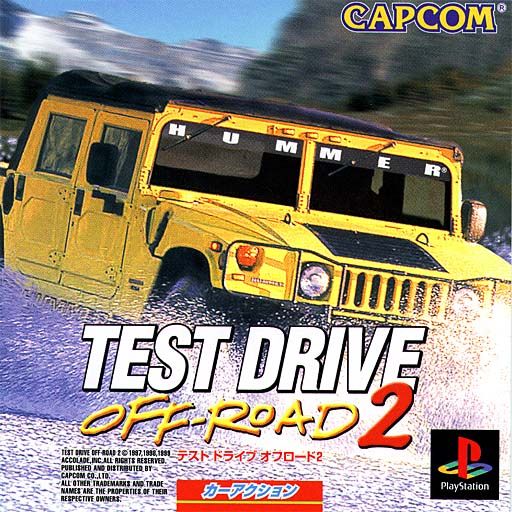 Portada de Test Drive Off-Road 2 Estándar para PS1 (JP)