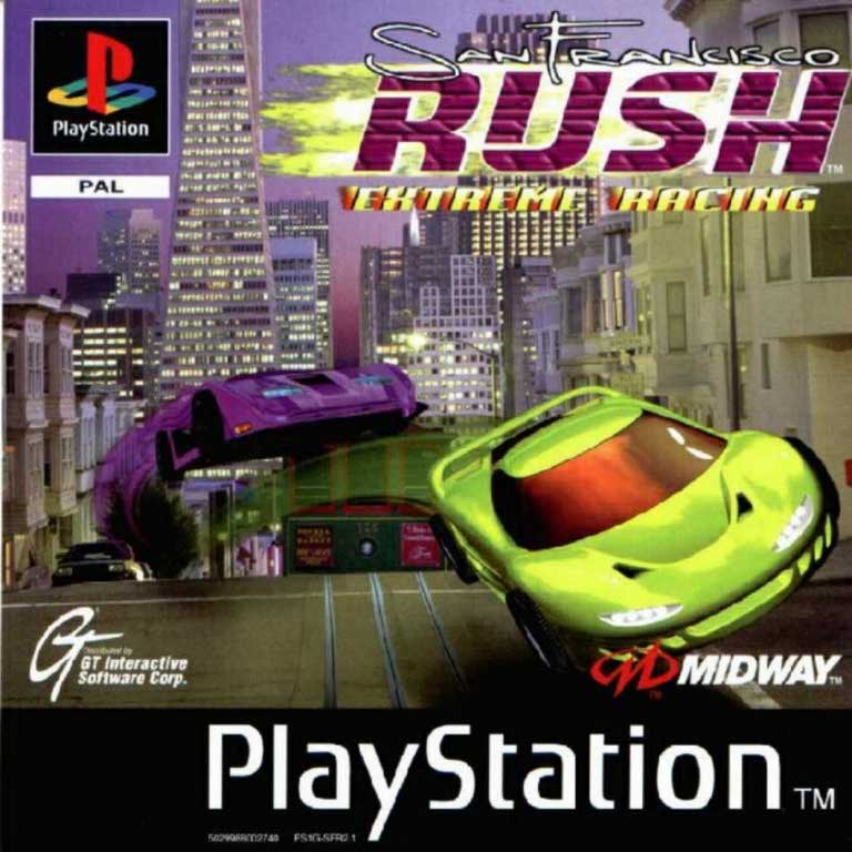 Portada de San Francisco Rush Extreme Racing · PAL Europa