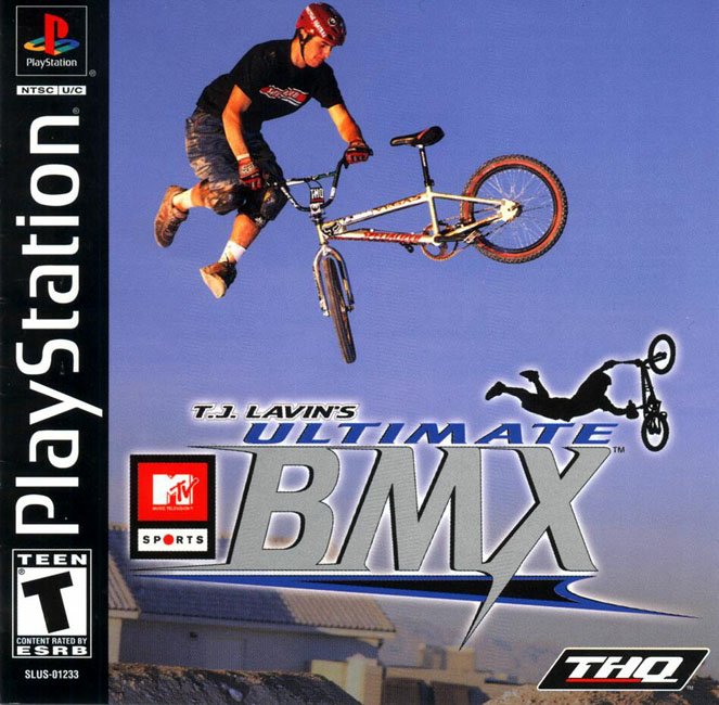 Portada de MTV Sports TJ Lavin's Ultimate BMX · NTSC USA