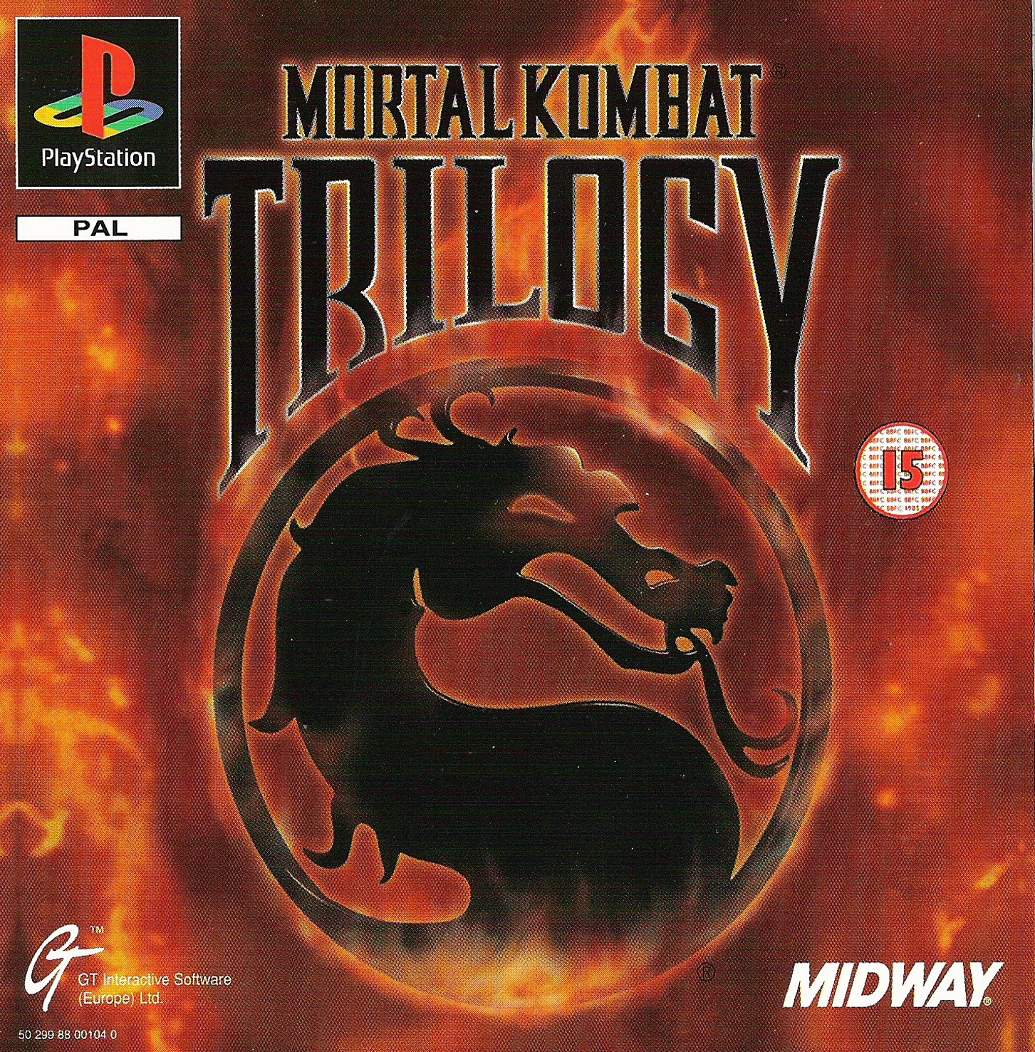 Portada de Mortal Kombat Trilogy · PAL Europa