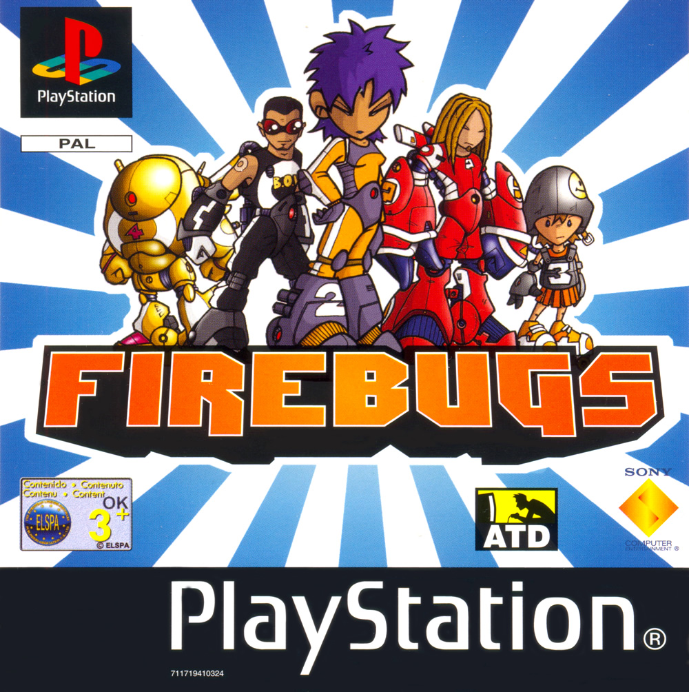 Portada de Firebugs Estándar para PS1 (Europa)