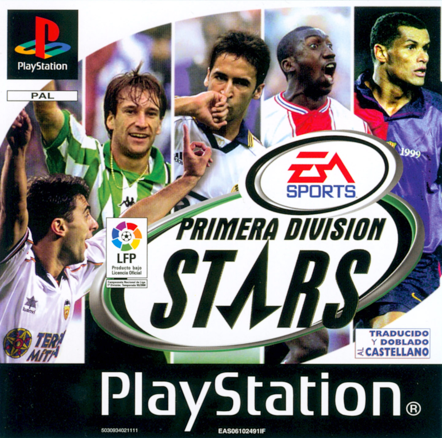 Portada de Primera Division Stars · PAL España