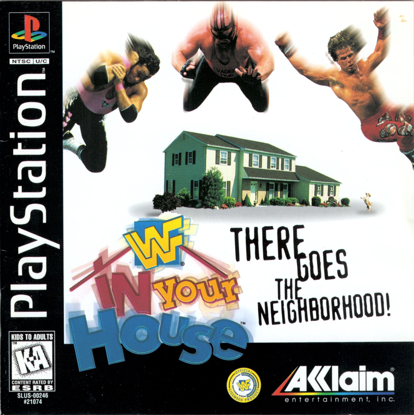 Portada de WWF In Your House · NTSC USA