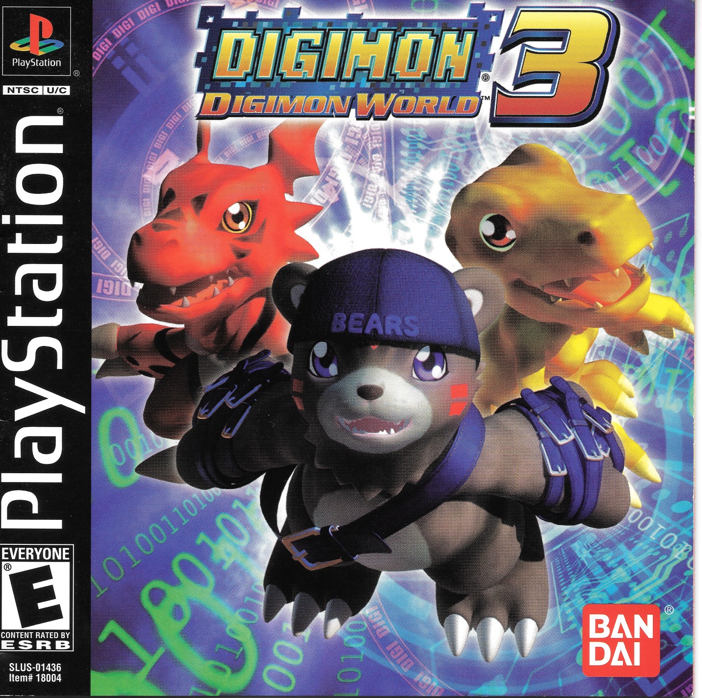 Portada de Digimon World 3 · NTSC USA