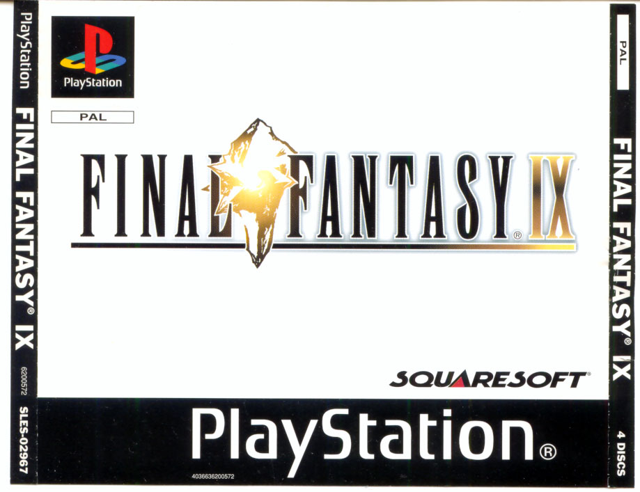Portada de Final Fantasy IX · PAL Alemania