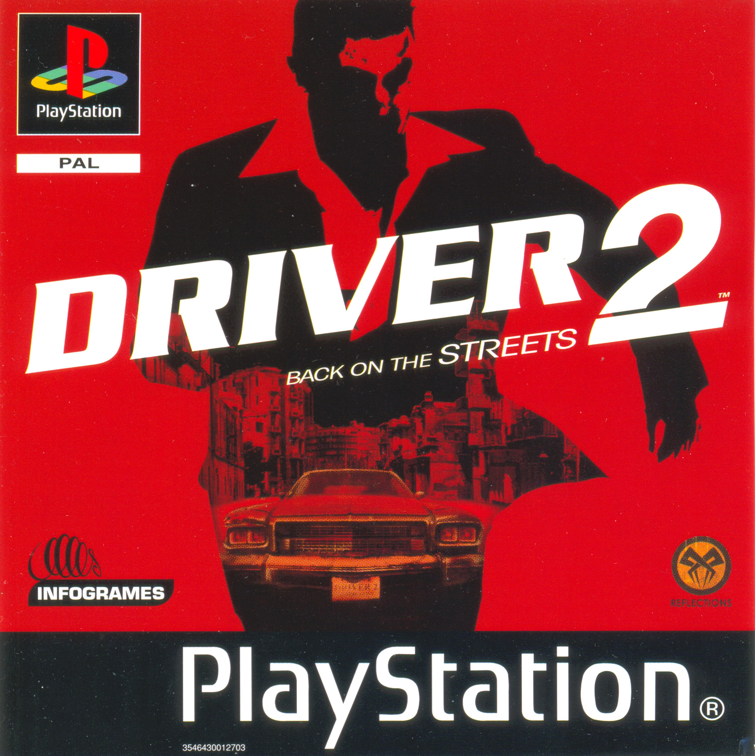 Portada de Driver 2 - Back on the streets · PAL Europa