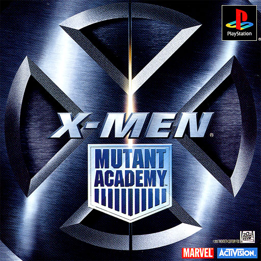 Portada de X-Men Mutant Academy · NTSC-J Japón