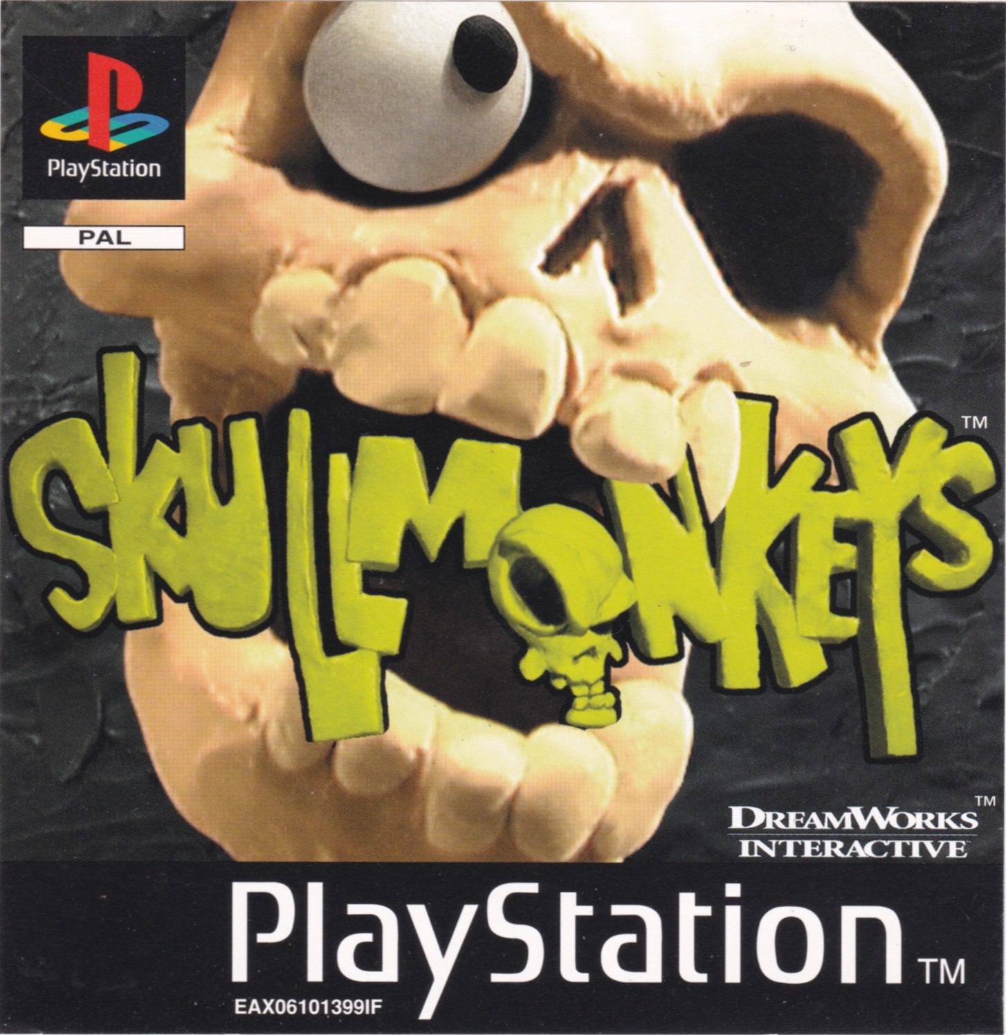 Portada de Skullmonkeys · PAL Francia