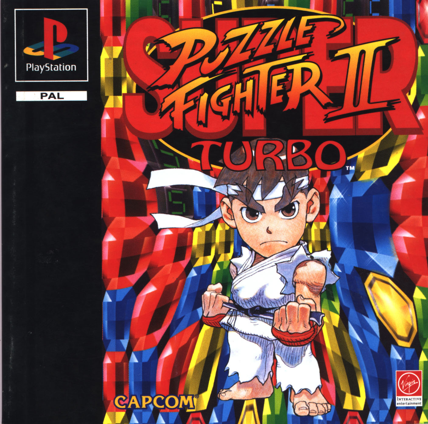 Portada de Super Puzzle Fighter II Turbo · PAL Europa