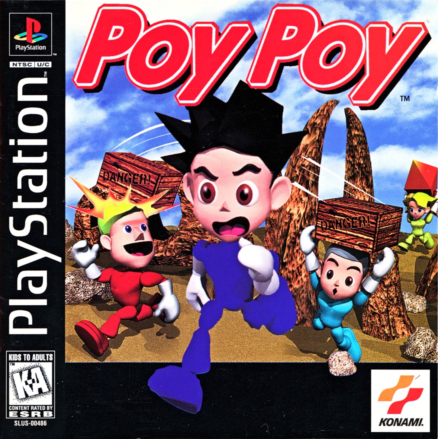 Portada de Poy Poy · NTSC USA