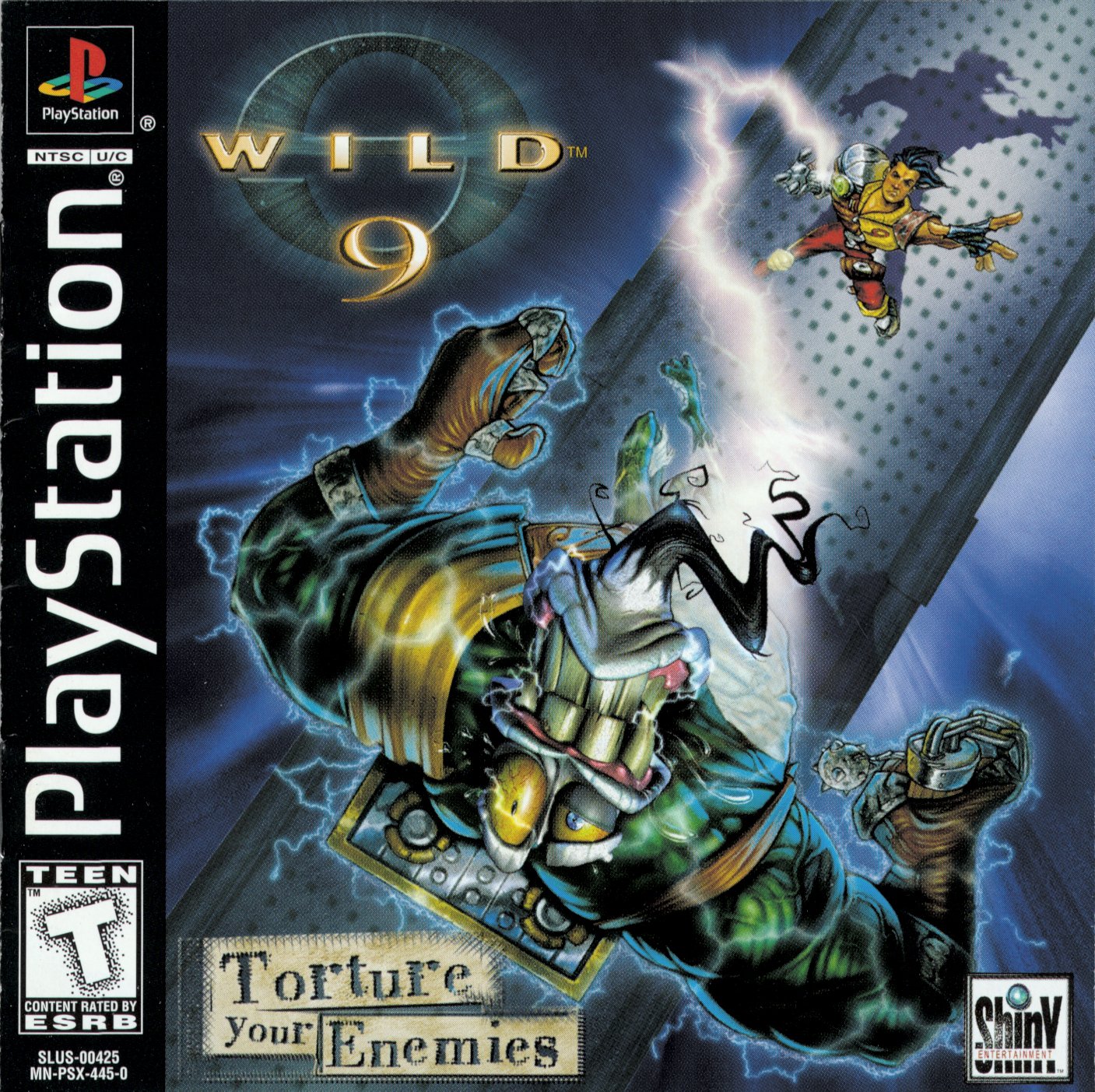 Portada de Wild 9 · NTSC USA