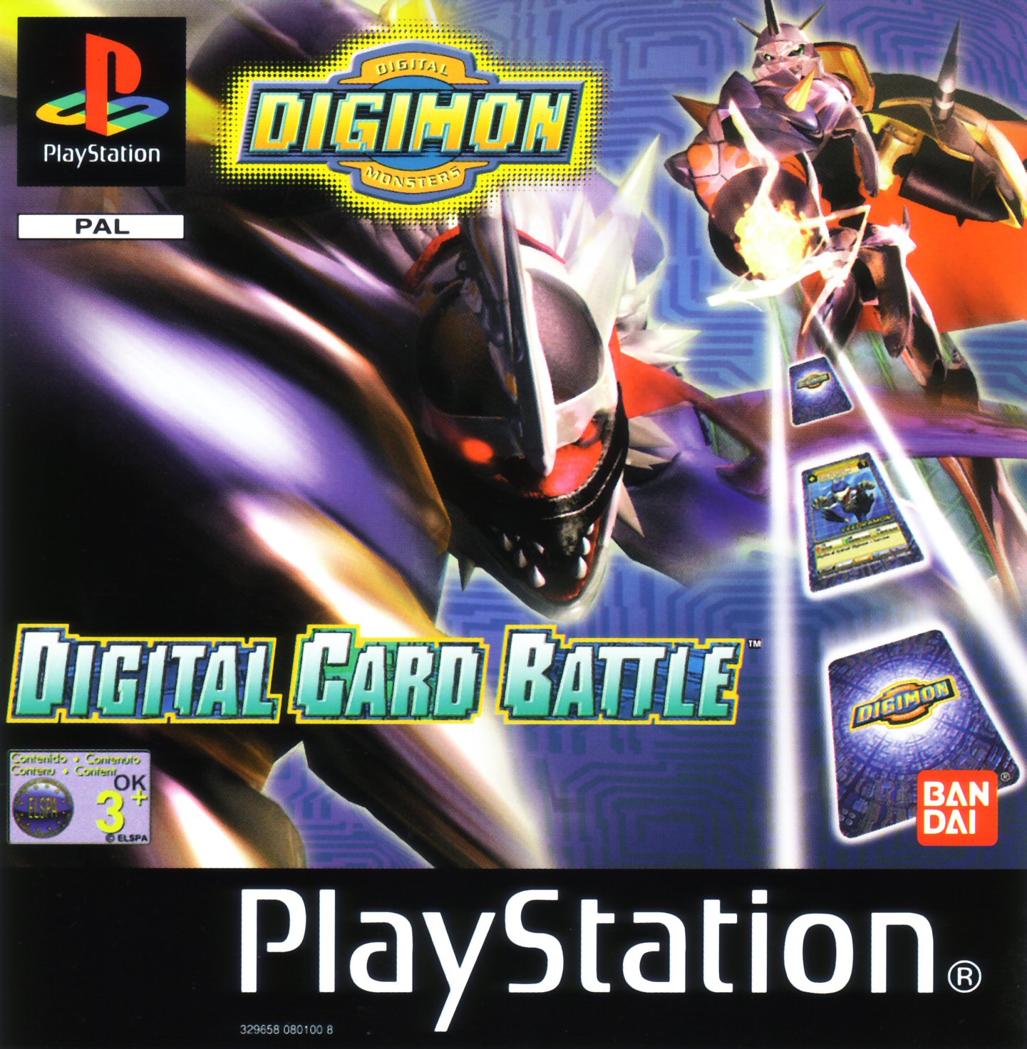 Portada de Digimon Digital Card Battle · PAL Europa