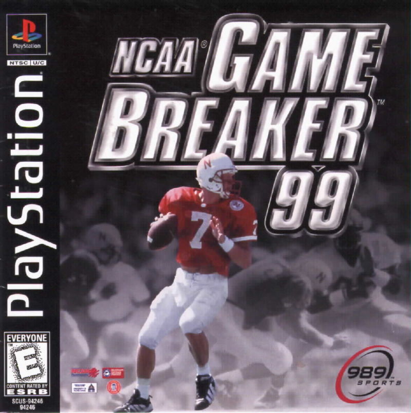 Portada de NCAA Gamebreaker 99 Estándar para PS1 (US)