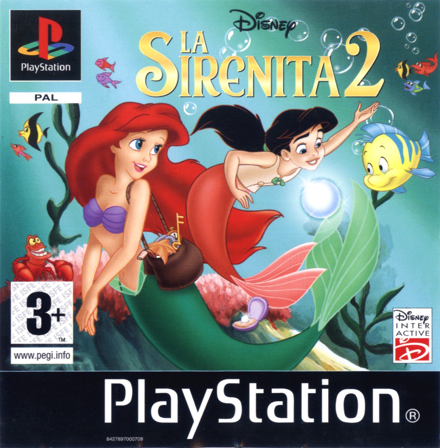 Portada de Disney's La Sirenita 2 · PAL España