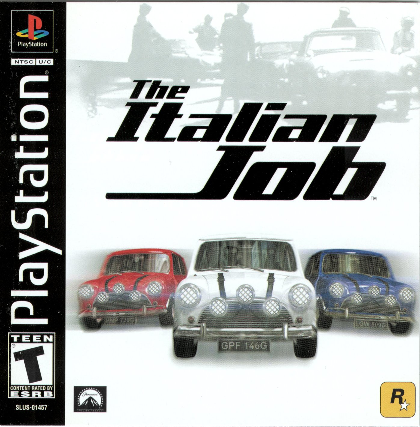 Portada de Italian Job · NTSC USA