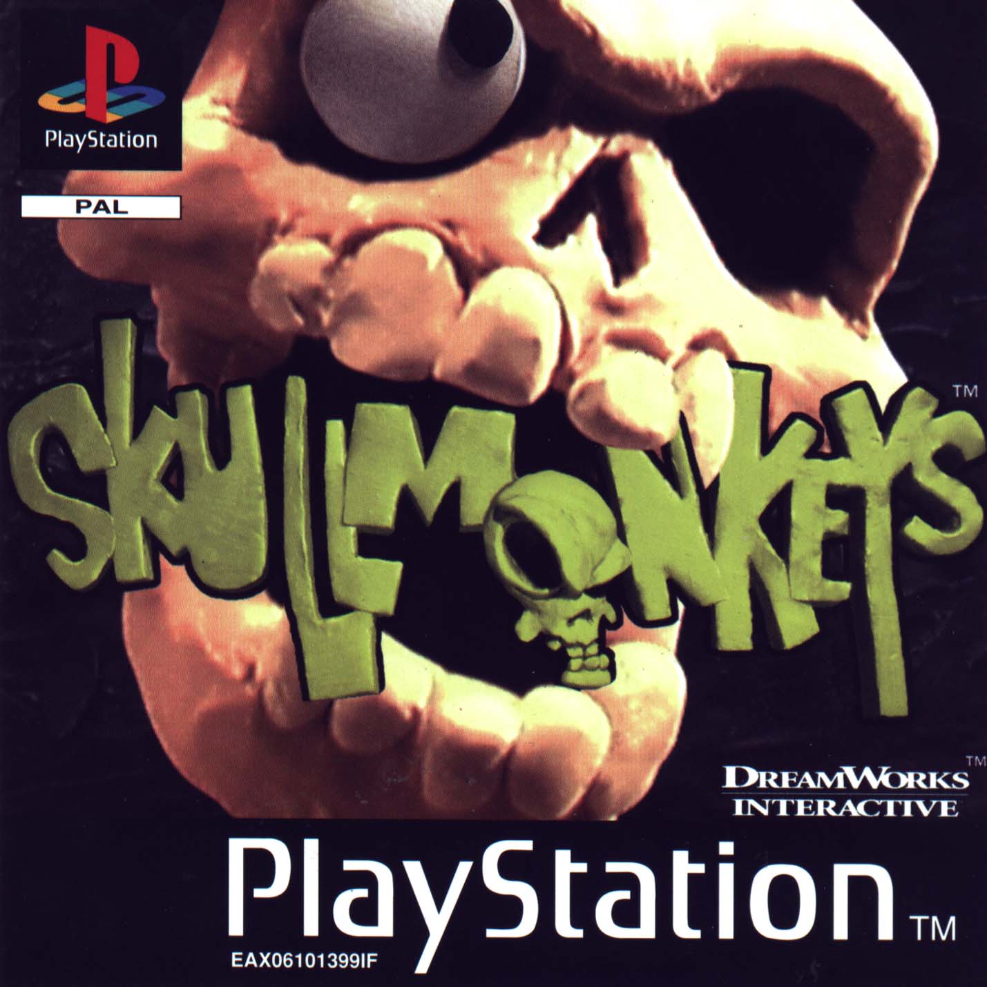 Portada de Skullmonkeys · PAL Europa