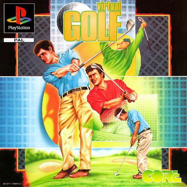 Portada de Virtual Golf · PAL Europa