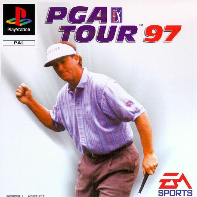 Portada de PGA Tour 97 · PAL Europa