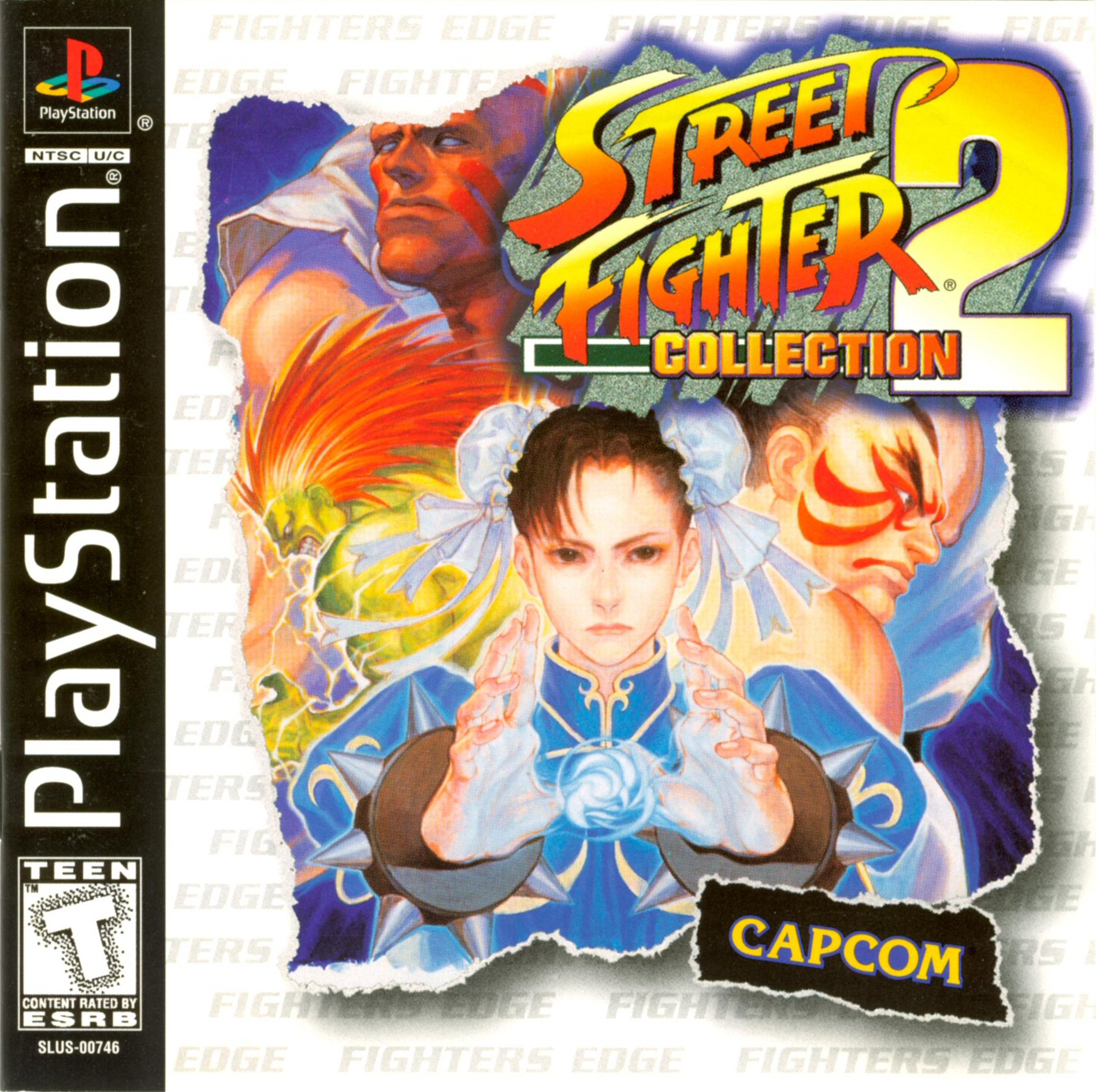 Portada de Street Fighter Collection 2 · NTSC USA