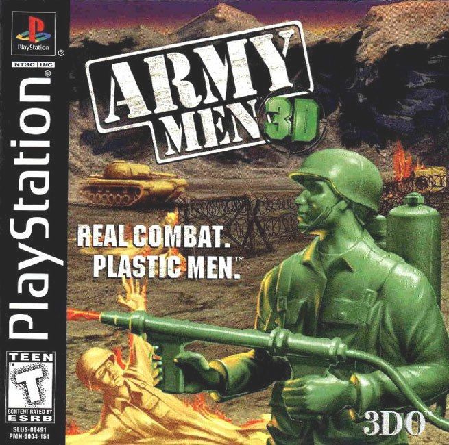 Portada de Army Men 3D · NTSC USA