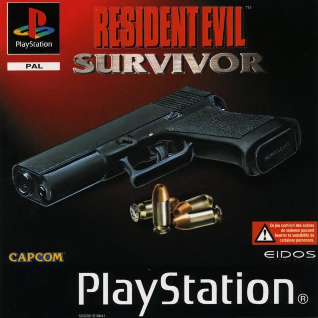 Portada de Resident Evil Survivor · PAL Francia