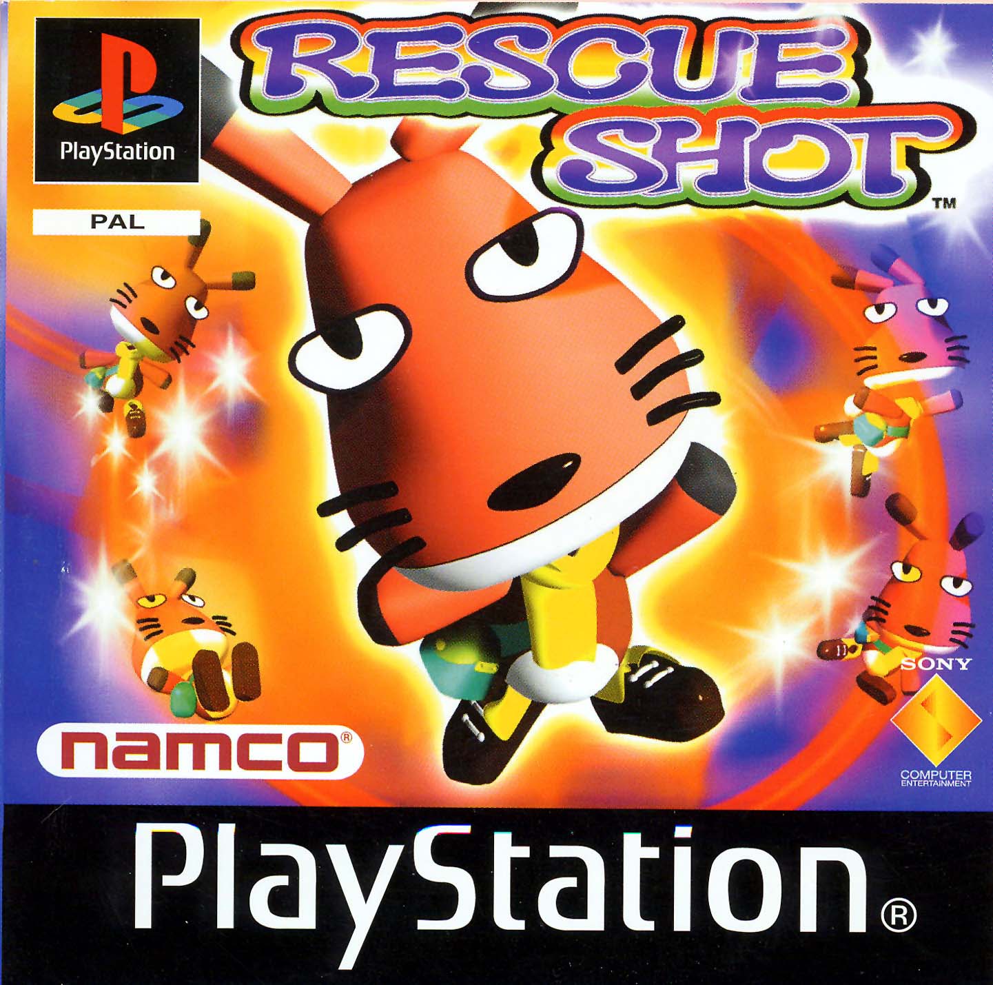 Portada de Rescue Shot · PAL Europa