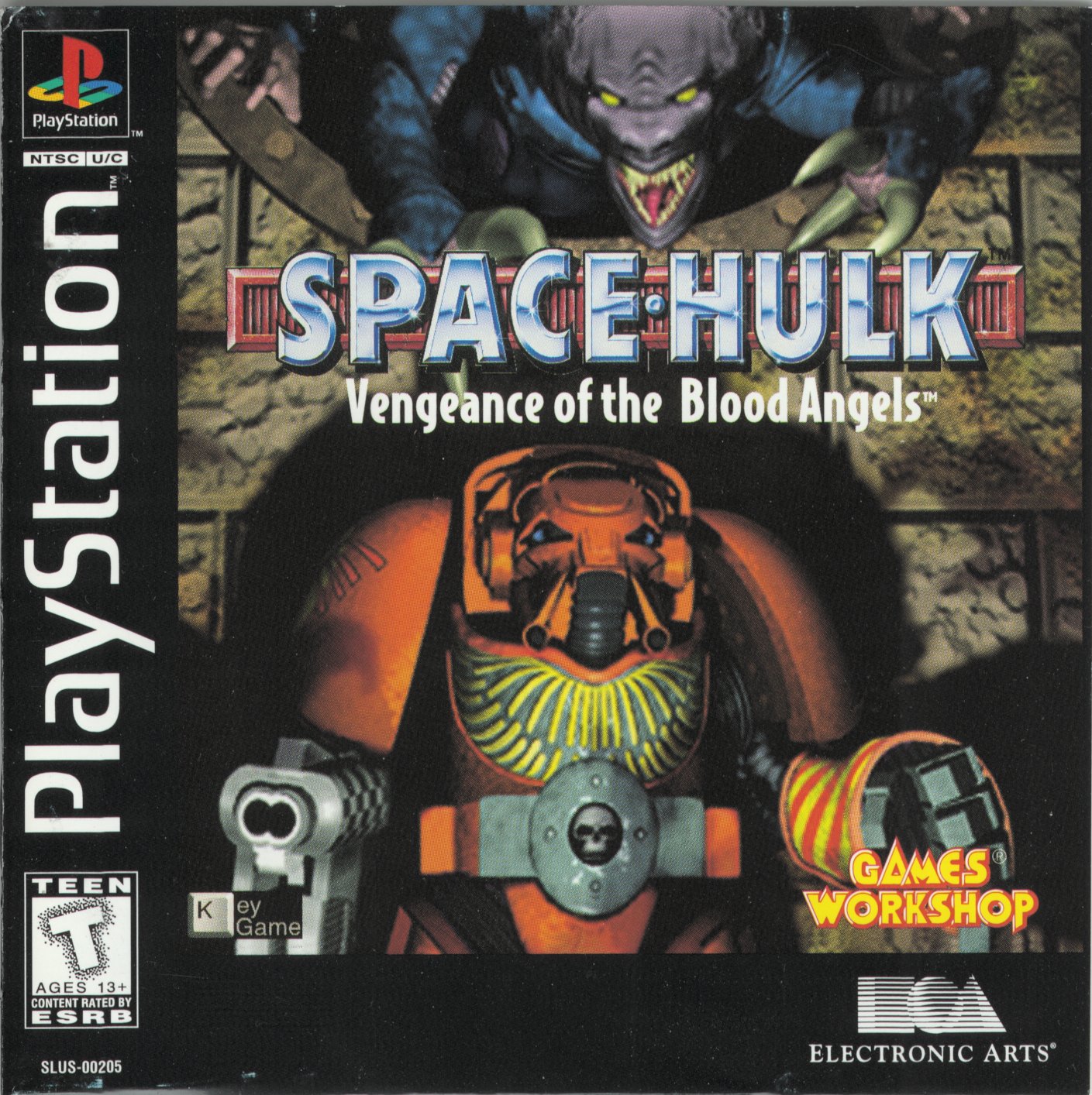Portada de Space Hulk Vengeance of the Blood Angels · NTSC USA