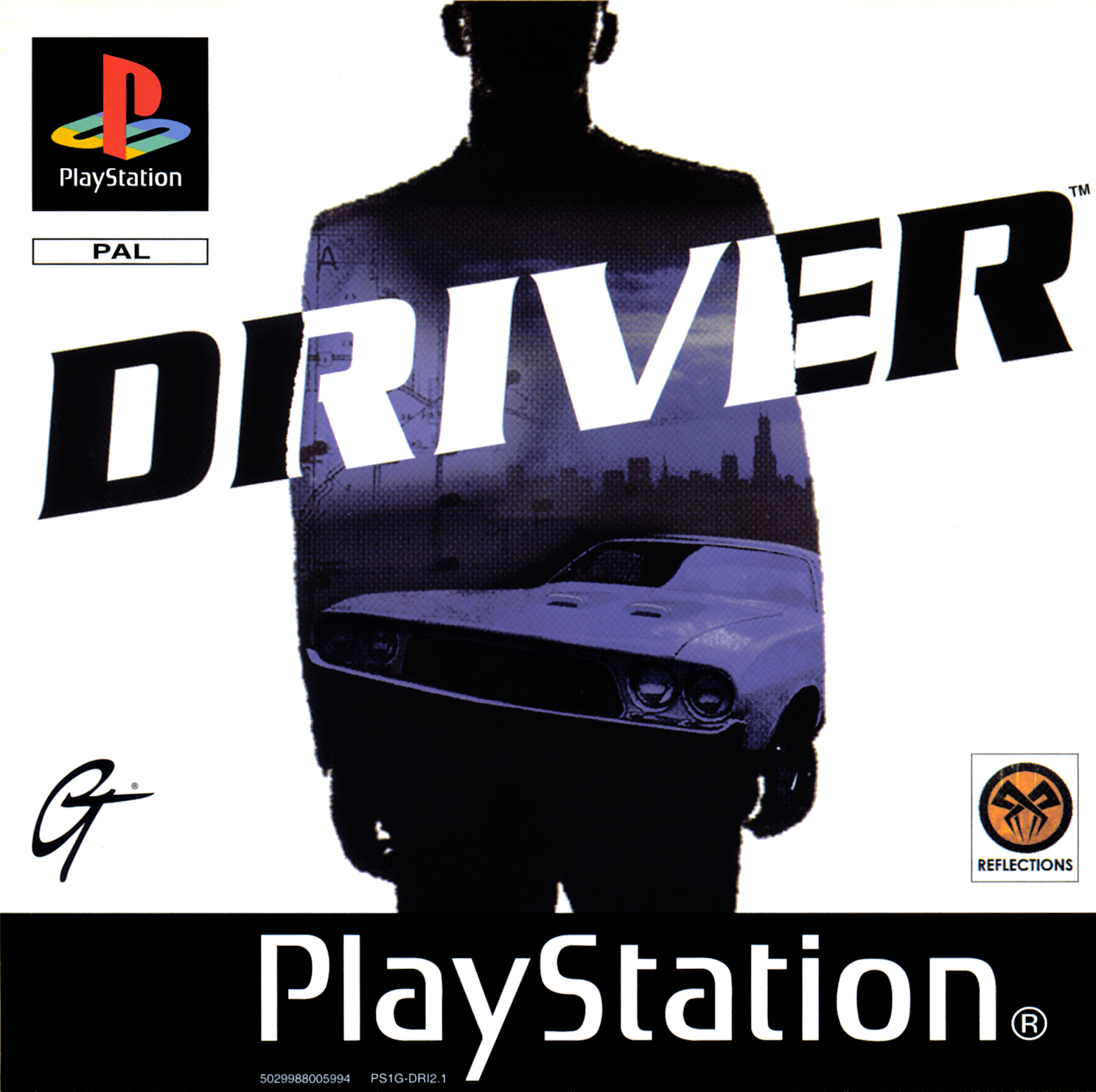 Portada de Driver · PAL Europa