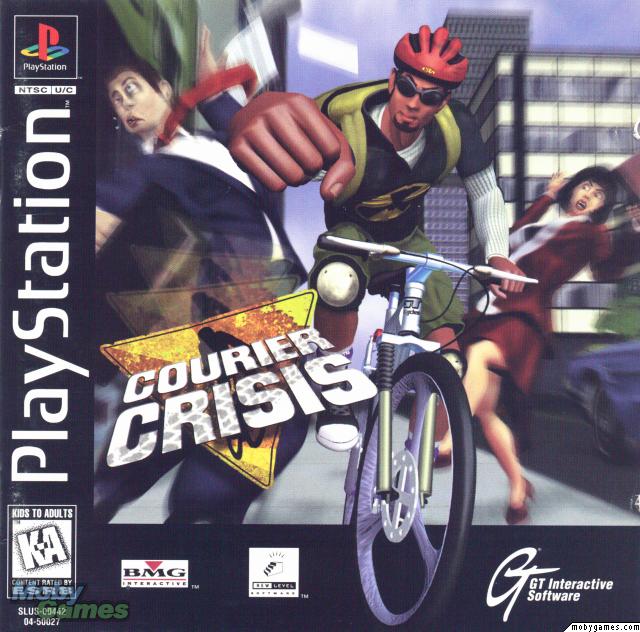 Portada de Courier Crisis · NTSC USA