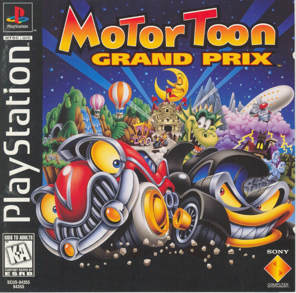 Portada de Motor Toon Grand Prix · NTSC USA