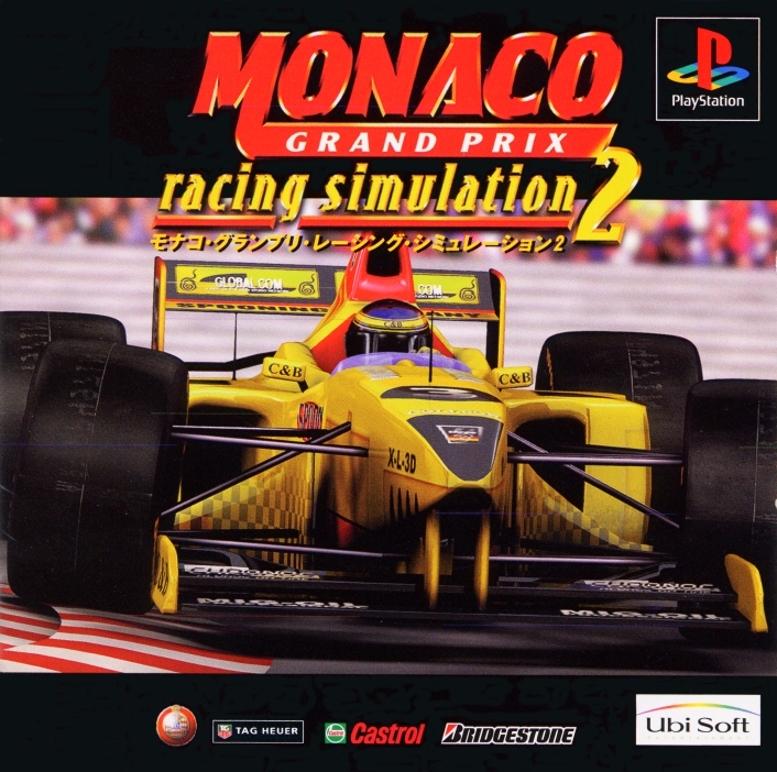 Portada de Monaco Grand Prix: Racing Simulation 2 Estándar para PS1 (JP)