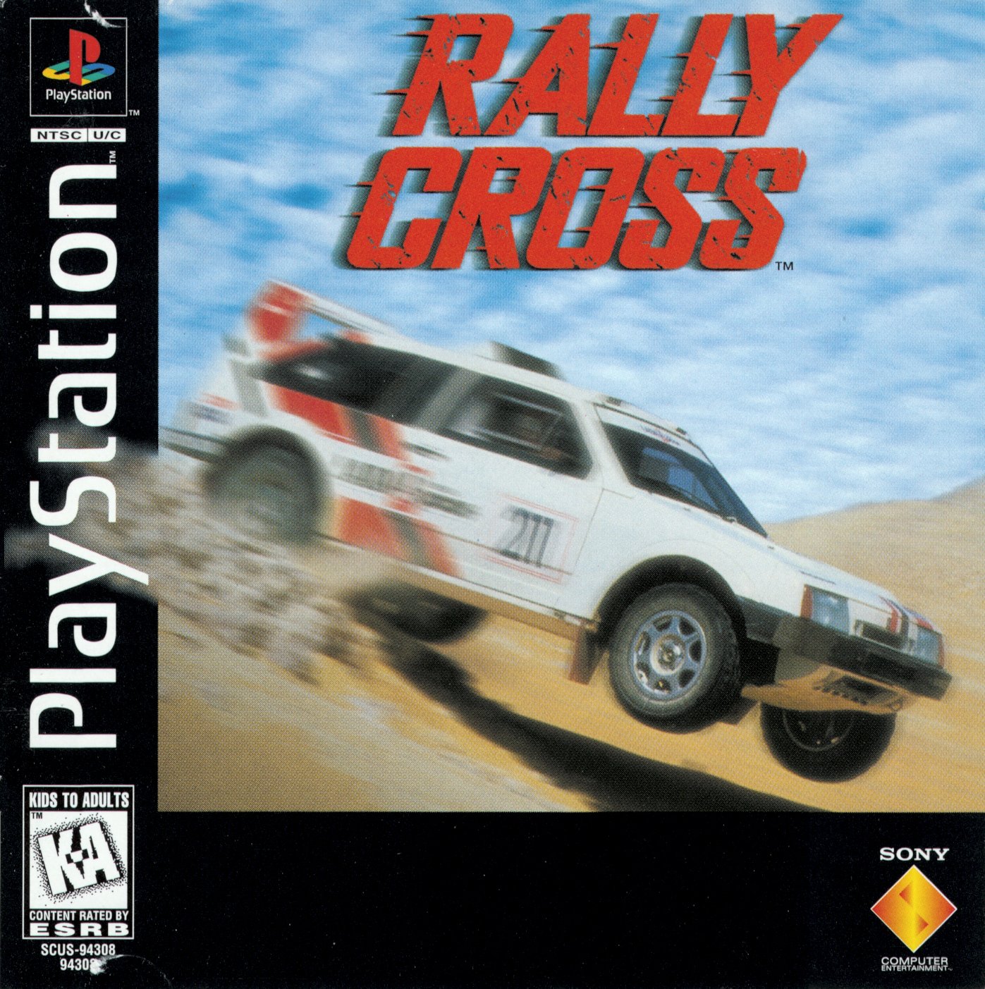 Portada de Rally Cross · NTSC USA