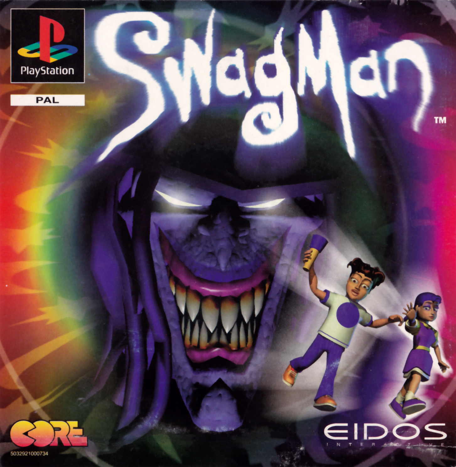 Portada de SwagMan · PAL Europa
