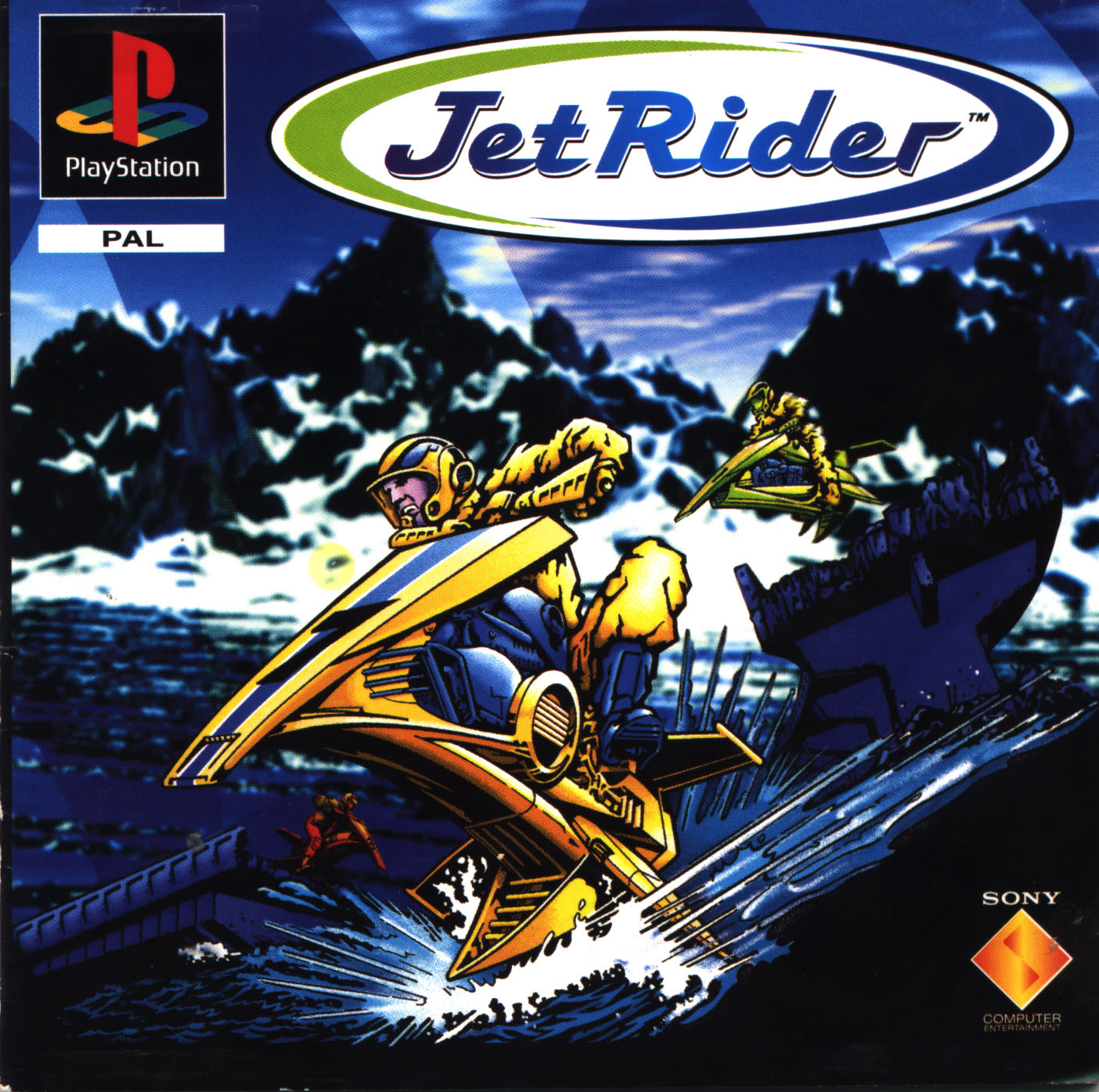 Portada de Jet Rider Estándar para PS1 (Europa)